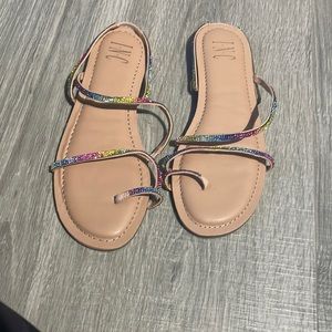 Summer rainbow Sandals